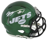 Jets Ahmad "Sauce" Gardner Signed 2019-23 Speed Mini Helmet W/ Case BAS Witness