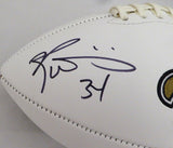 RICKY WILLIAMS AUTOGRAPHED SIGNED SAINTS WHITE LOGO FOOTBALL BECKETT 131952