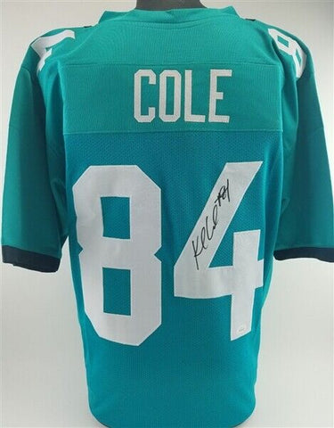 Keelan Cole Signed Jacksonville Jaguars Custom Jersey (JSA Witness COA) Jags W.R