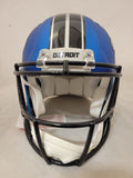 DAVID MONTGOMERY SIGNED DETROIT LIONS 2024 ALT SPEED AUTHENTIC HELMET BECKETT QR