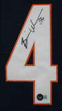 Bears Brian Urlacher Authentic Signed Navy Blue Nike Framed Jersey BAS #BK88802