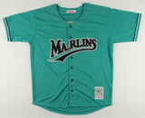 Derrek Lee Signed Florida Marlin Cooperstown Collection Style Jersey JSA Holo