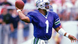 Warren Moon Signed Seattle Seahawks Jersey Inscribed "HOF 06" (JSA COA) Q.B.