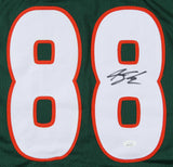 Jeremy Shockey Signed Miami Hurricanes Jersey (JSA COA) New York Giants TE