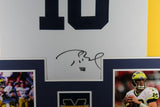 Tom Brady Autographed Michigan Wolverines Jordan Brand Framed Jersey Fanatics