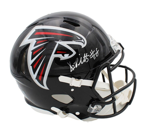 Kyle Pitts Signed Atlanta Falcons Speed Authentic NFL Helmet