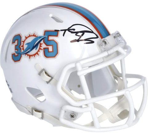 Tua Tagovailoa Autographed Miami Dolphins 305 Mini Speed Helmet Fanatics