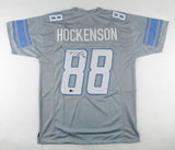 T. J. Hockenson Signed Detroit Lions Jersey (Beckett) 2019 1st Round Pick/ Iowa