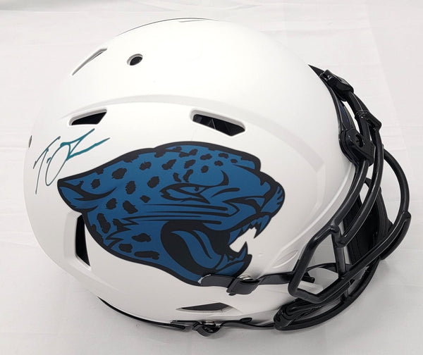 Trevor Lawrence Signed Jaguars Authentic Lunar Eclipse Helmet Fanatics Authentic