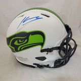 KENNETH WALKER III SIGNED SEAHAWKS LUNAR ECLIPSE SPEED AUTHENTIC HELMET BECKETT