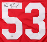 Bill Romanowski Signed Francisco 49ers Jersey (PSA) 4xSuper Bowl Champion L.B.