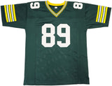 GREEN BAY PACKERS MARK CHMURA AUTOGRAPHED SIGNED GREEN JERSEY JSA STOCK #234523