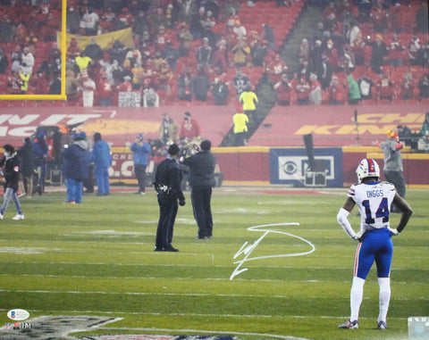 Stefon Diggs Autographed/Signed Buffalo Bills 16x20 Photo BAS 30847