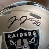 Josh Jacobs Signed Autographed Las Vegas Raiders Mini Helmet Beckett