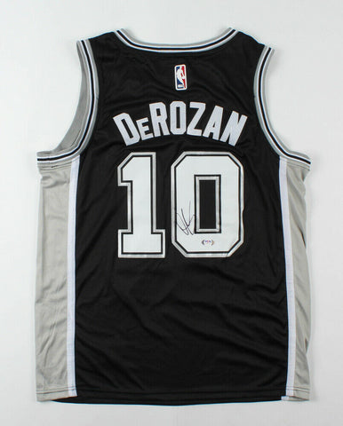 DeMar DeRozan Signed San Antonio Spurs Custom Jersey (PSA Hologram) Size 50