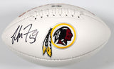 London Fletcher Autographed Washington Logo Football - Beckett W Hologram *Black