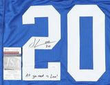 Julian Love Signed New York Giants Home Jersey "All You Need is Love" (JSA COA)