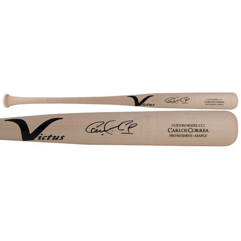 Carlos Correa Autographed Minnesota Twins Victus Game Model Bat Fanatics