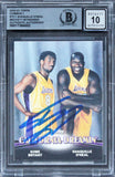 Lakers Shaquille O'Neal Authentic Signed 2000 Topps Combos 1 #TC1 Card BAS Slab