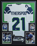 FRAMED SEATTLE SEAHAWKS DEVON WITHERSPOON AUTOGRAPHED SIGNED JERSEY JSA COA