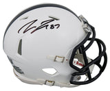 Penn State Pat Freiermuth Authentic Signed Speed Mini Helmet W/ Case BAS Witness