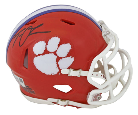 Clemson Trevor Lawrence Authentic Signed Speed Mini Helmet Autographed Fanatics