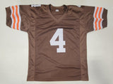 Deshaun Watson Signed Cleveland Browns Jersey (Beckett) Former Clemson Q.B.