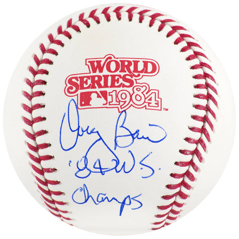 Doug Bair Signed Rawlings 1984 World Series (Tigers) Baseball w/84 WSC -(SS COA)