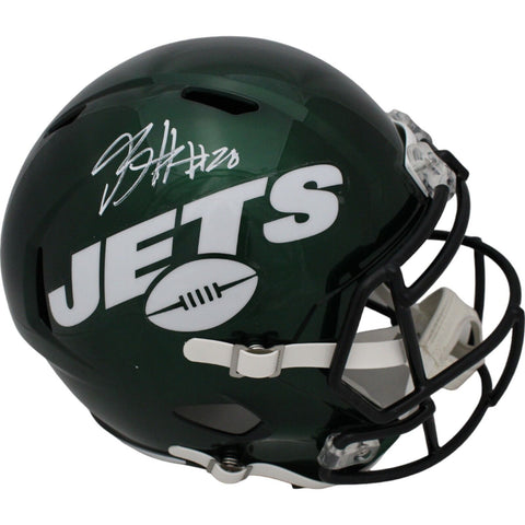 Breece Hall Autographed/Signed New York Jets F/S Helmet FAN 45767