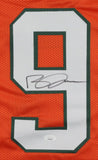 Brevin Jordan Signed Miami Hurricanes Jersey (JSA COA) Houston Texans T.E.