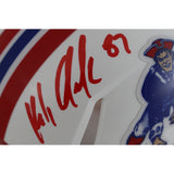 Rob Gronkowski Autographed New England Patriots TB Mini Helmet Radtke 49860