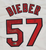 SHANE BIEBER SIGNED PRO STYLE XL CUSTOM JERSEY WITH JSA HOLOGRAM