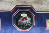 Joe Sakic & Peter Forsberg Signed 16x20 Limited 74/333 LSM + Roy Auto Puck JSA