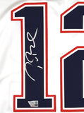 Tom Brady New England Patriots Signed Nike White Limited Jersey Fanatics