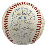 1992 Angels (24) Gaetti, Abbott, Macha +21 Signed Oal Baseball BAS #AB92943