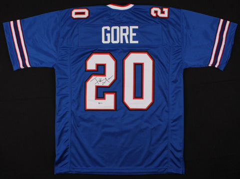 Frank Gore Signed Buffalo Bills Jersey (Beckett COA) 5xPro Bowl Running Back