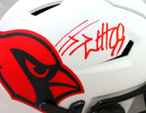 JJ Watt Autographed Cardinals F/S Lunar SpeedFlex Helmet - JSA W Auth *Red