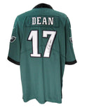 Nakobe Dean Signed/Auto Green Nike On Field Football Jersey Eagles PSA/DNA 19306