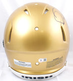 Jerome Bettis Autographed Notre Dame F/S Speed Authentic Helmet - Beckett W Holo