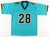 Fred Taylor Signed Jaguars Jersey (JSA) Jacksonville All Pro R.B. 1998-2008