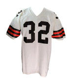 Jim Brown HOF Signed Custom Football Jersey Cleveland Browns PSA/DNA 192362