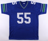 Brian Bosworth Signed Seattle Seahawks Jersey (JSA COA) Oklahoma Sooners L.B.