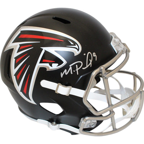 Michael Penix Autographed/Signed Atlanta Falcons F/S Speed Helmet Beckett 48109