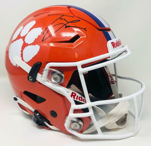 TREVOR LAWRENCE Autographed Clemson Tigers Speed Flex Helmet FANATICS