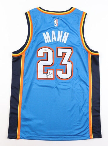 Tre Mann Signed Oklahoma City Thunder Jersey (PSA) 2021 OKC 1st Round Pk/ Gators