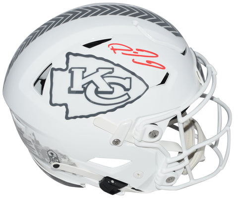 PATRICK MAHOMES SIGNED KANSAS CITY CHIEFS SALUTE TO SERVICE III SPEEDFLEX HELMET