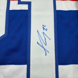 Autographed/Signed Kaiden Guhle Montreal Red Hockey Jersey JSA COA