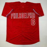 Autographed/Signed Ryan Howard Philadelphia Red Baseball Jersey JSA COA