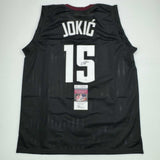 Autographed/Signed Nikola Jokic Denver Black 5280 City Edition Jersey JSA COA