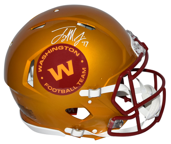 TERRY McLAURIN SIGNED WASHINGTON FOOTBALL TEAM AUTHENTIC FLASH HELMET BECKETT